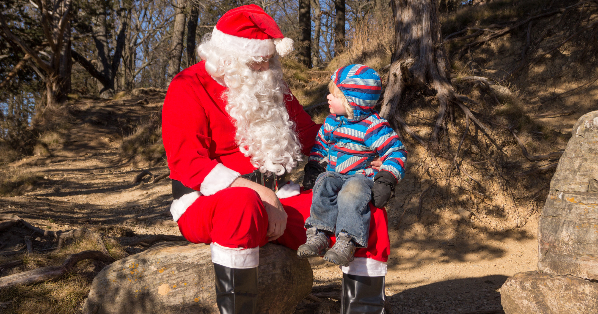 Ice Age Trail Alliance, Ice Age Trail, Santa, Moonlight Hike, Lodi Valley Chapter