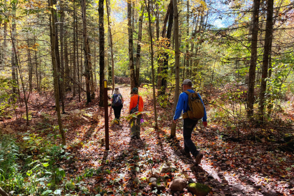 The Rib Lake Segment was re-connected and reopened thanks to Knowles-Nelson funding. Photo by Kris Van Handel.