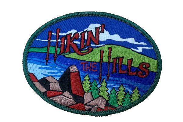 Hikin' the Hills patch, Baraboo Hills/Heritage Chapter, Hiking Award Program