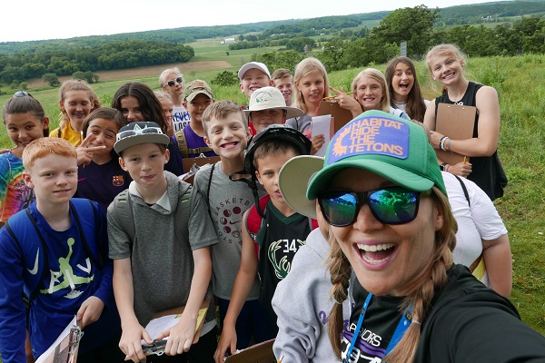 Ice Age Trail Alliance, Ice Age National Scenic Trail, Saunters Program, Summer Saunters, Think Outside, Childhood Obesity, Wisconsin Common Core Curriculum, Summer School, Youth backpacking trips, Service learning