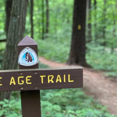 Ice Age Trail Sign by Joseph Warren