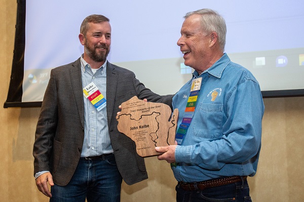 Ice Age Trail Alliance, Ice Age National Scenic Trail, Ice Age Trail, Trail Steward of the Year, John Kolbe