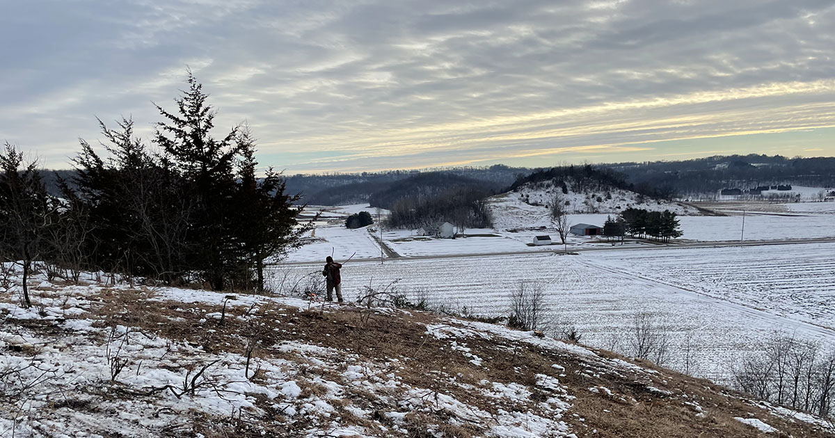 Ice Age Trail Alliance, Ice Age National Scenic Trail, Dane County Chapter, Winter Workday