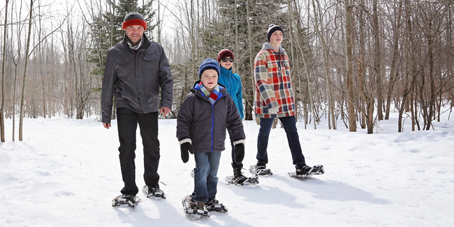 snowshoe hike